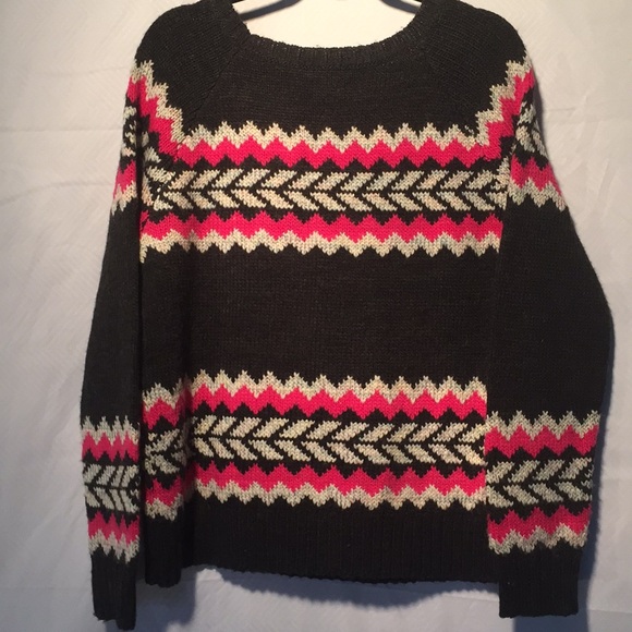 American Eagle Sweater | Grey Multi - Picture 3 of 3